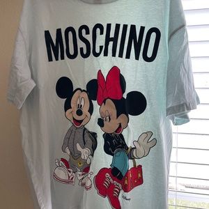 H&M Moschino Mickey and Minnie t-shirt